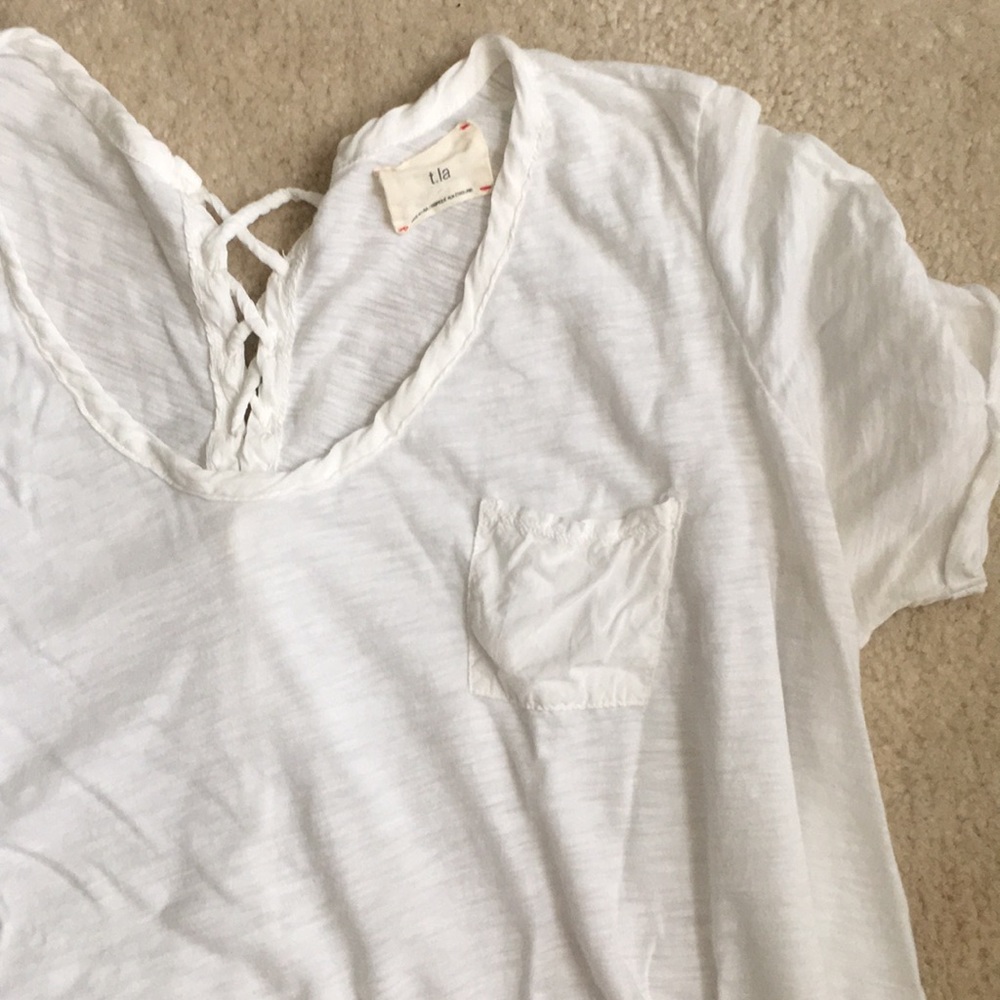 Anthropologie Tie Back top